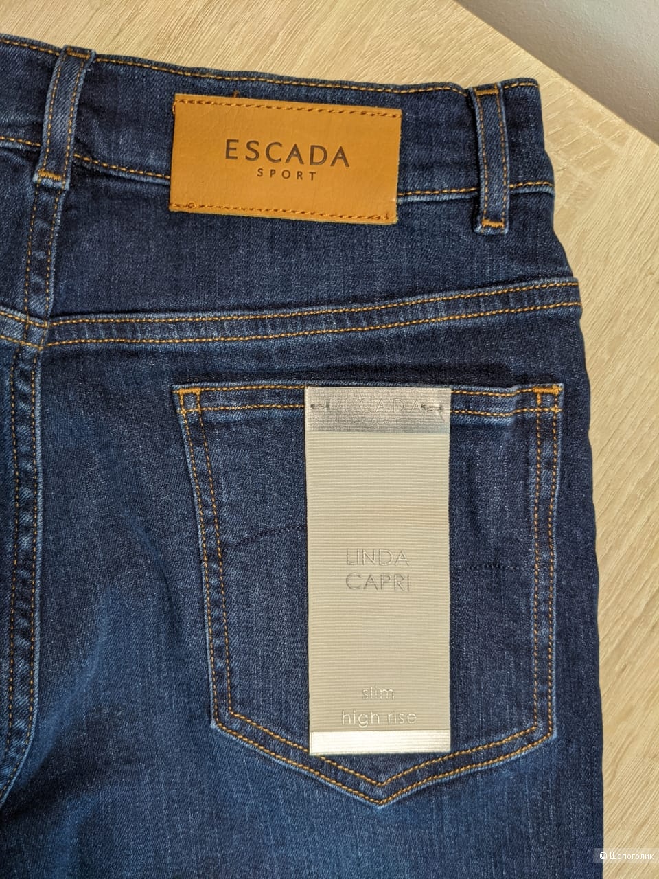 ДЖИНСЫ ESCADA SPORT  LINDA (slim high rise), размер 32