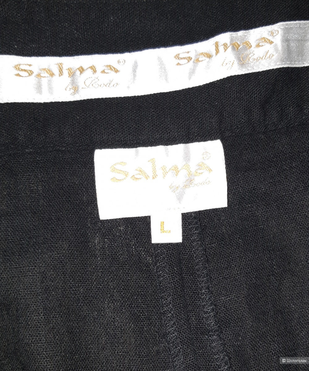 Льняные брюки salma, размер l