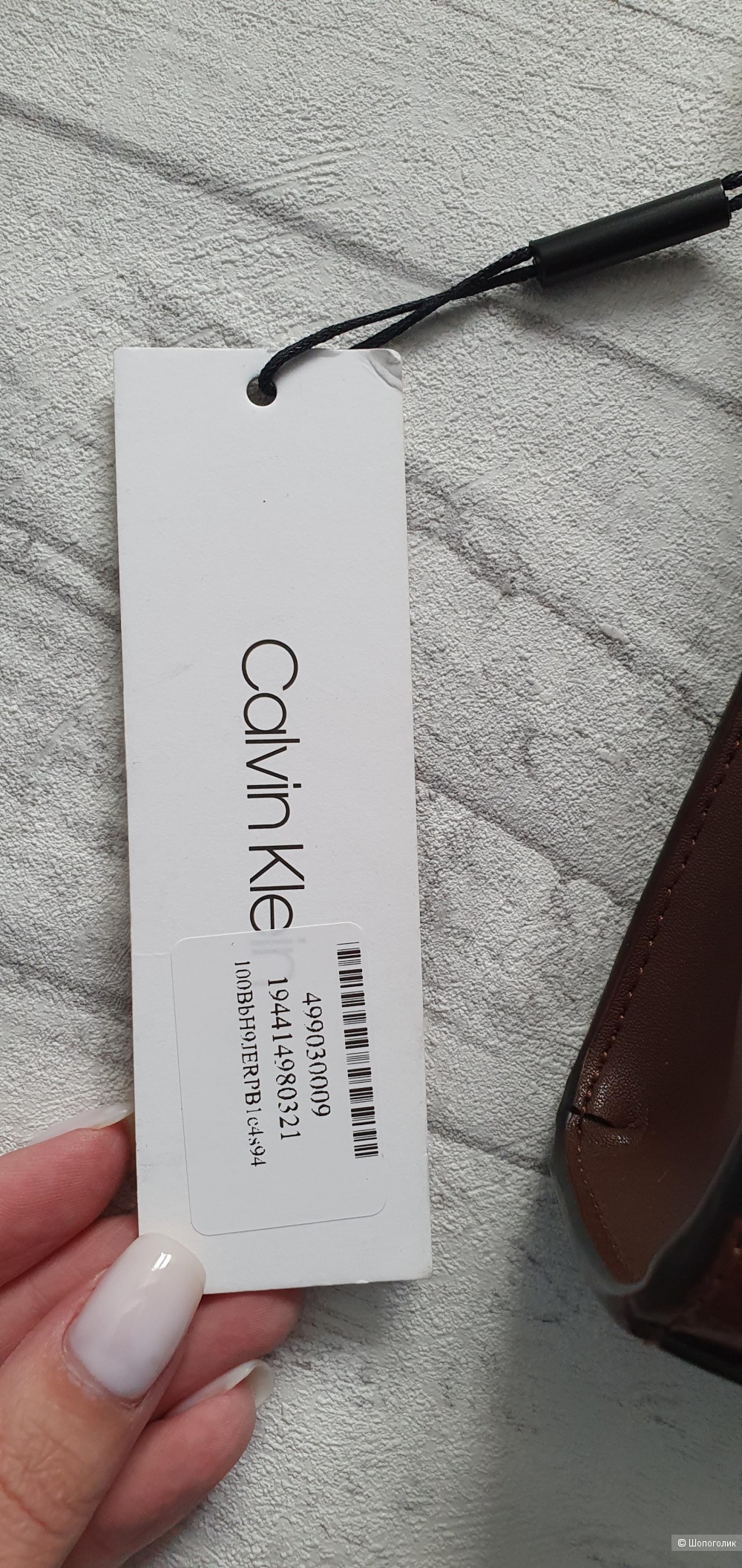 Сумка Calvin Klein кожаная