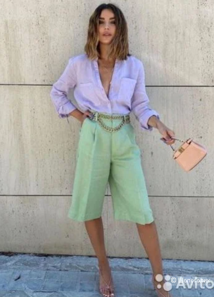 Шорты бермуды Zara, размер S-M