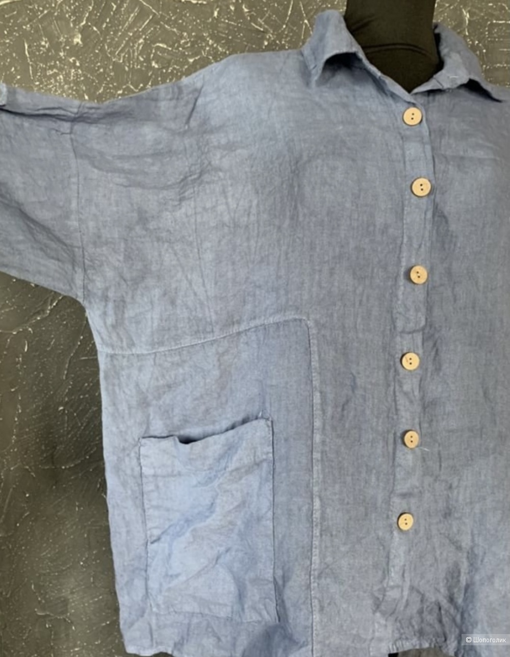 Рубашка жакет Milano button, 42-56