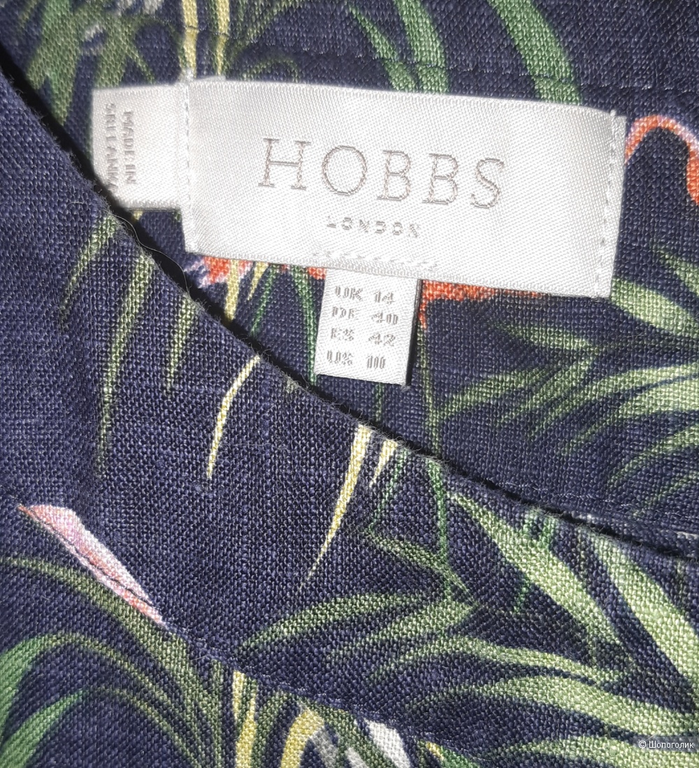 Льняное платье hobbs, размер 48
