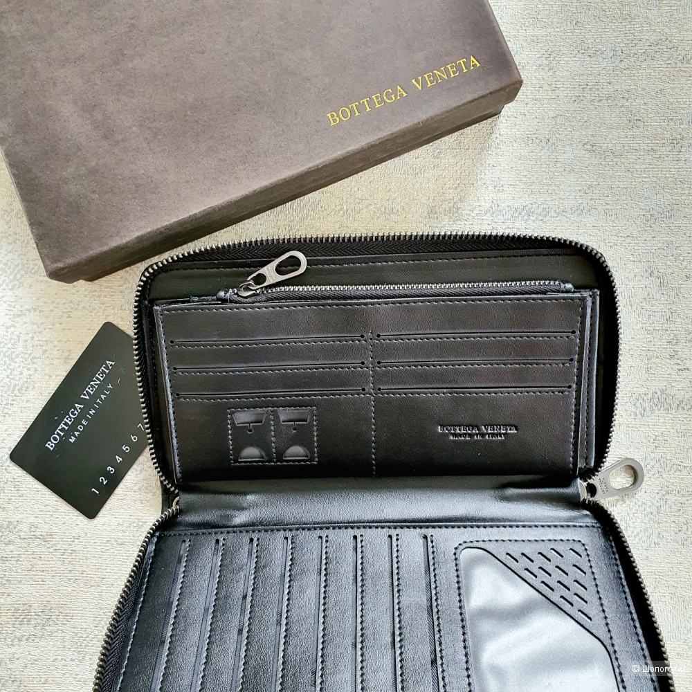 Кошелек Bottega Veneta кожаный