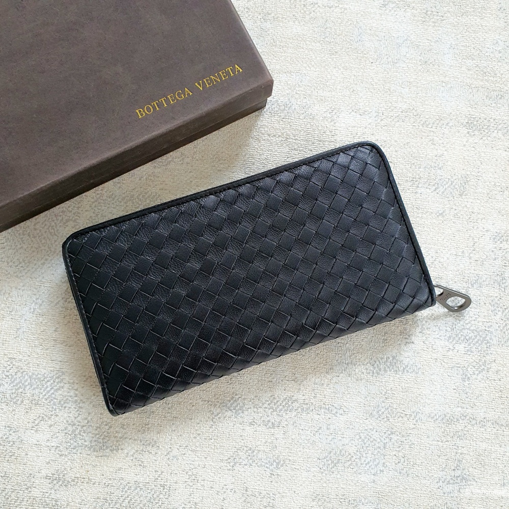 Кошелек Bottega Veneta кожаный