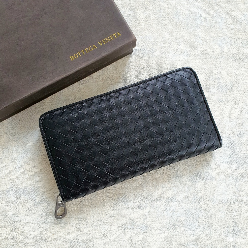 Кошелек Bottega Veneta кожаный