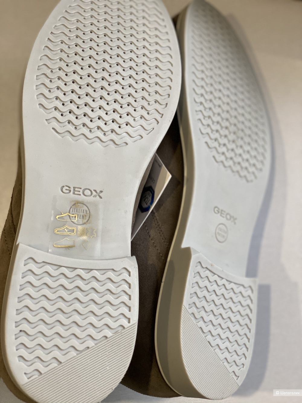 Мужские ботинки GEOX, размер 44. 29 см по стельке