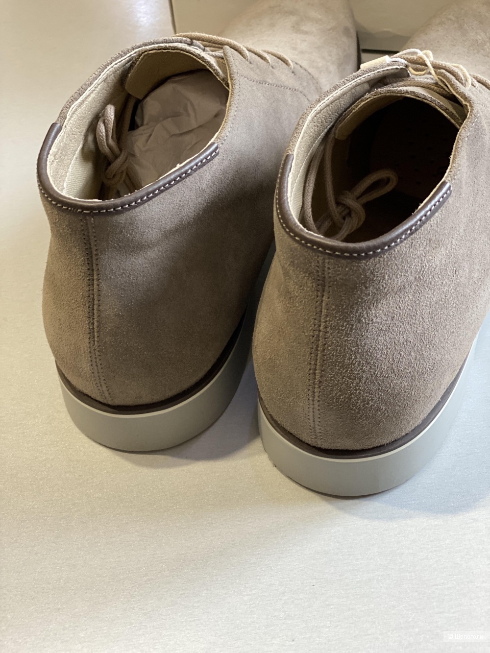 Мужские ботинки GEOX, размер 44. 29 см по стельке