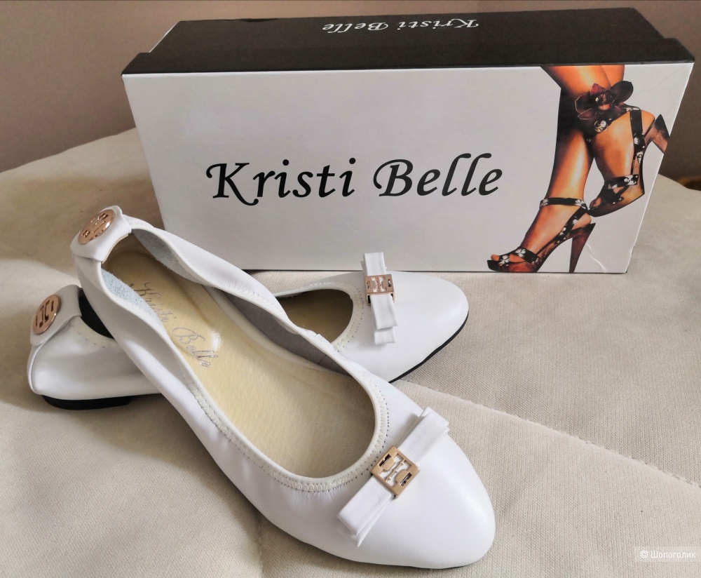 Кожаные балетки Kristi Belle 37 размер