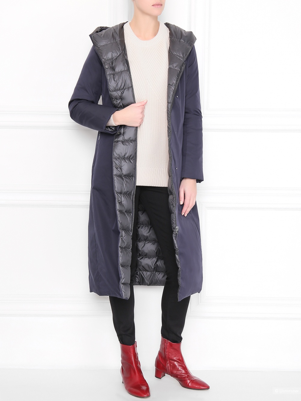 Пуховое пальто Weekend Max Mara