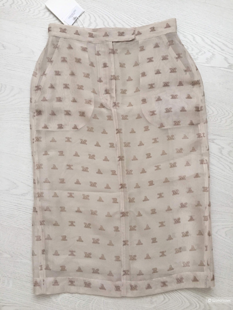 Шелковая юбка Max Mara в 42-it размере