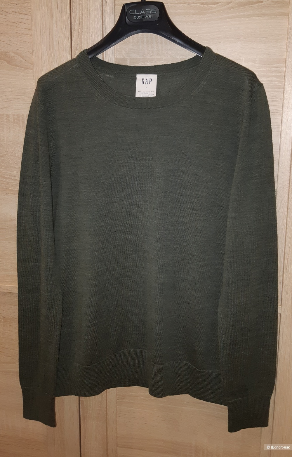 Шерстяной пуловер gap, размер m