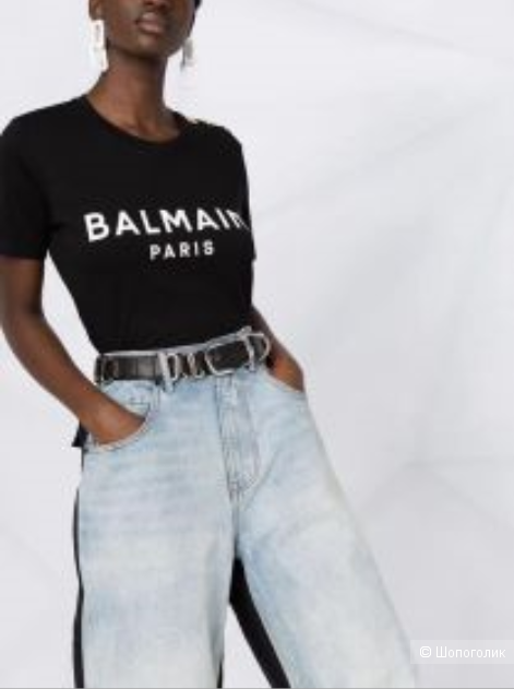 Футболка Balmain Paris, размер 46-48