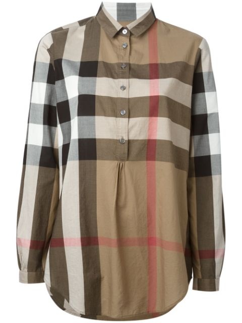 Рубашка Burberry Brit,бирюзовый,размер XL