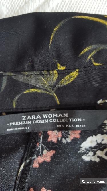 Платье рубашка ZARA WOMAN PREMIUM DENIM, размер 42-44.