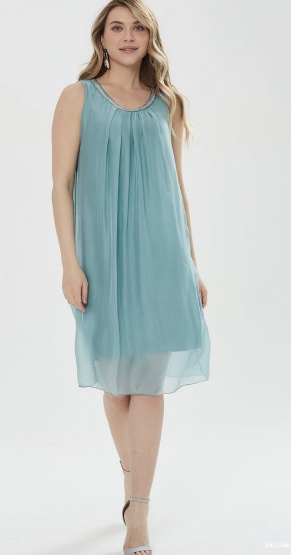 Платье сарафан Silk acess Italy,42-48