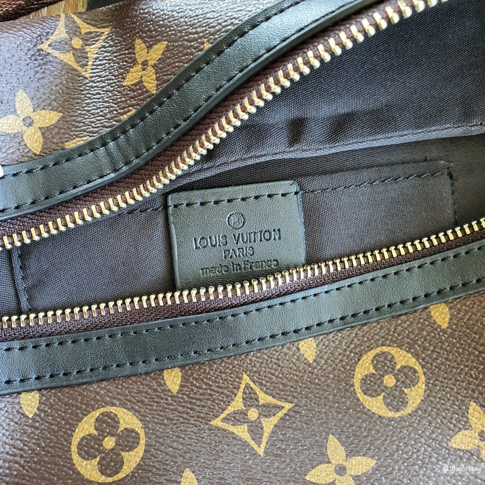 Поясная сумка Louis Vuitton (вставка черная)