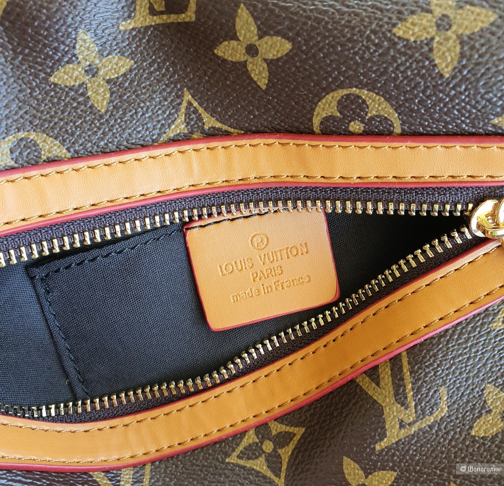 Поясная сумка Louis Vuitton (вставка коричневый)