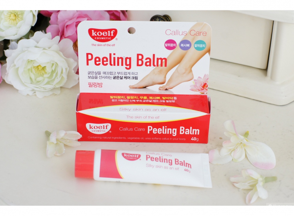 Бальзам-пилинг для ног от натоптышей и мозолей Petitfee Koelf Foot Care Peeling Balm