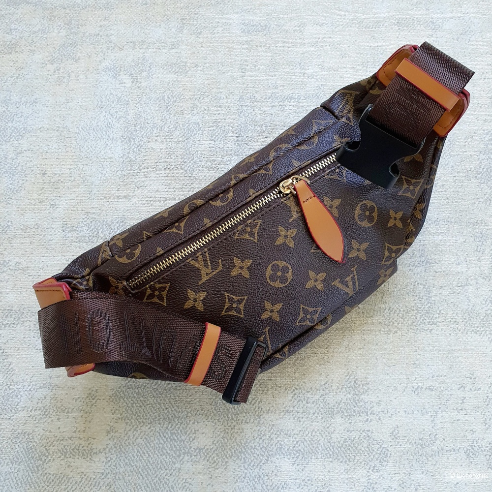 Поясная сумка Louis Vuitton (вставка коричневый)