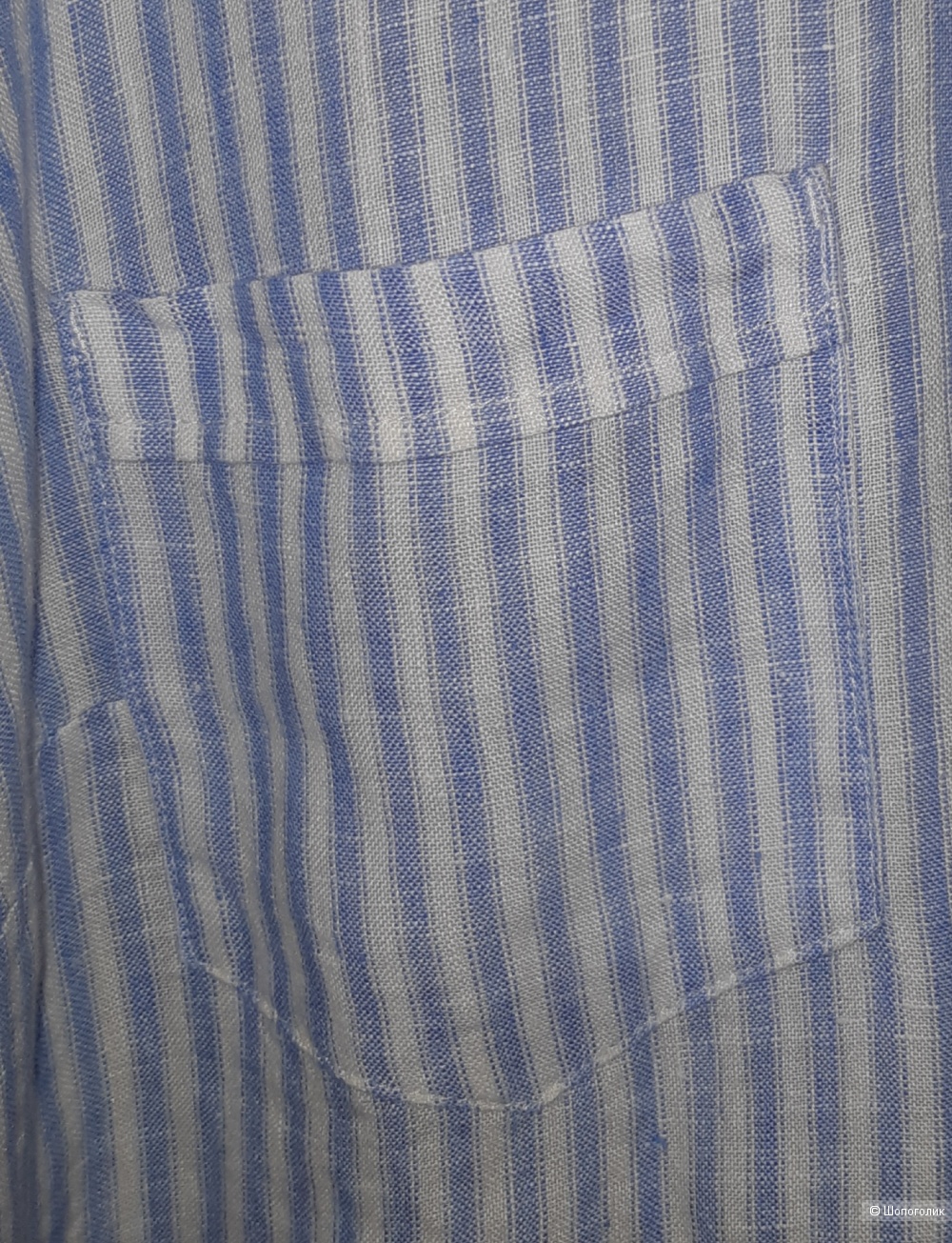 Льняная рубашка marks&spencer, размер 46/48/50