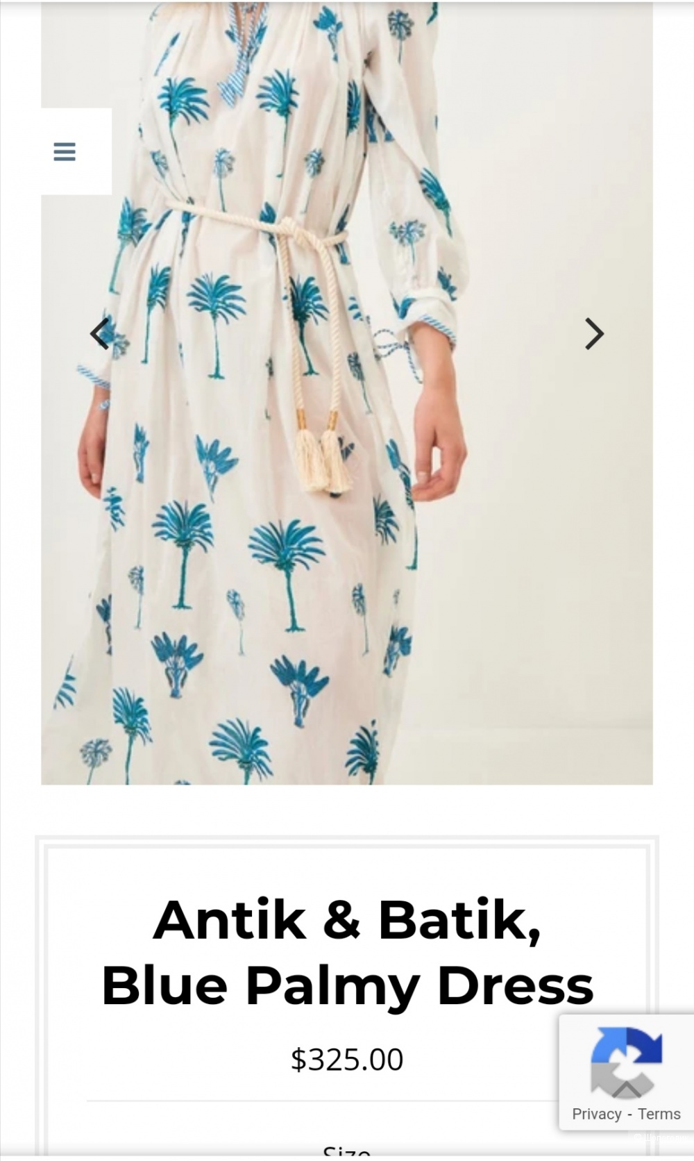 Платье Antik Batik размер 40 fr