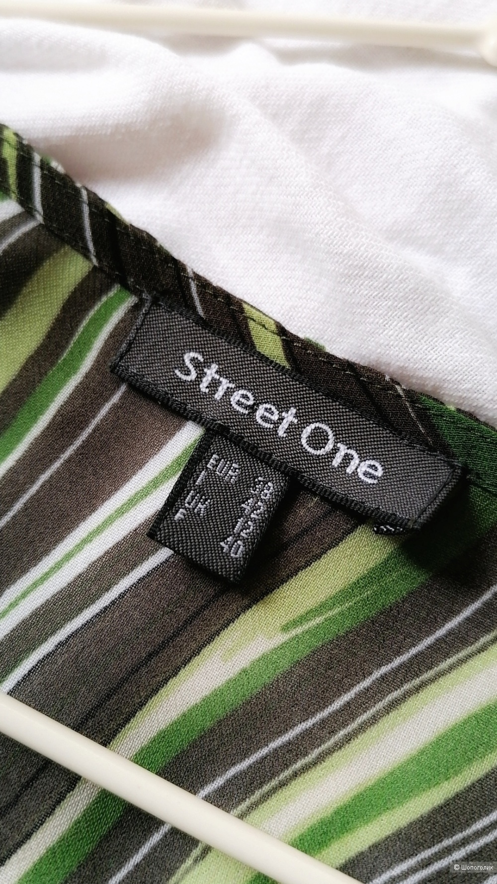 Блузка зелёная Street One, размер eur 38