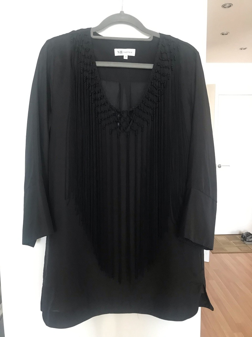 Шелковая блуза-туника Nadine H размер 44-46