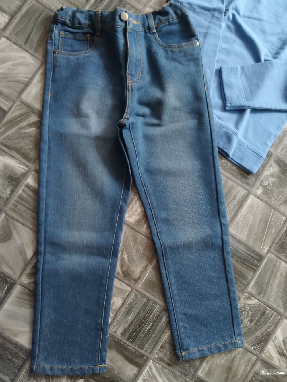Сет джинсы pepco и толстовка Lisa rose размер 134