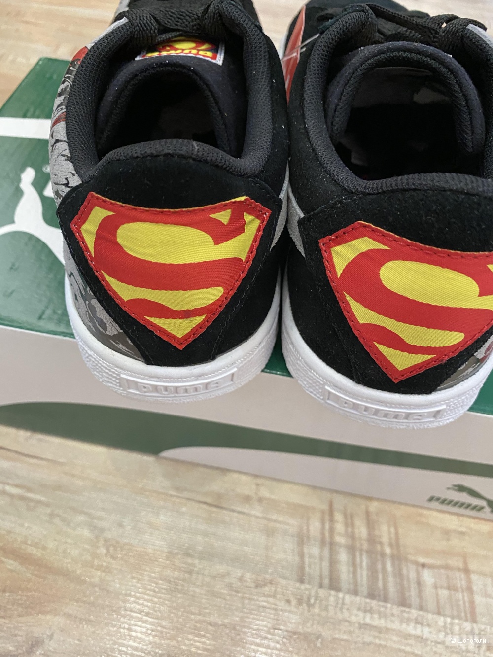 Детские кроссовки Puma Superman. Размер 5,5US, 24 см по стельке