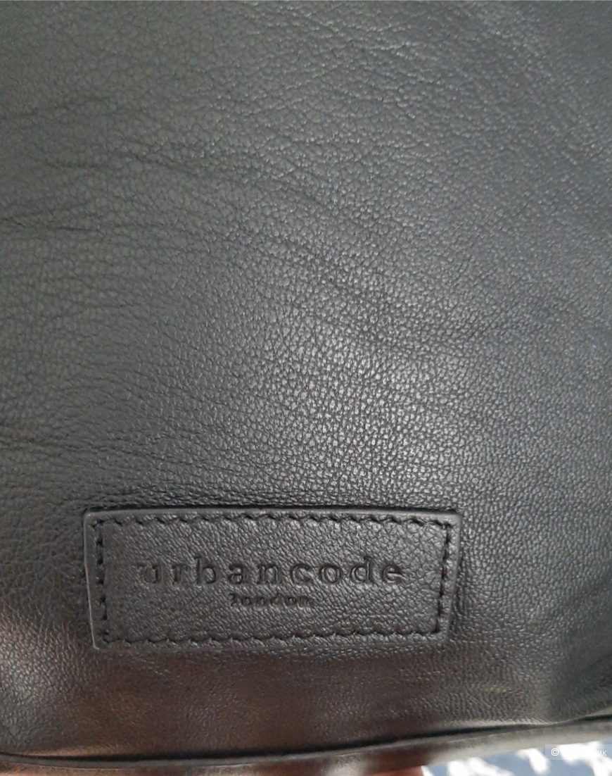 Черная кожаная сумка-тоут Urbancode р 27х34