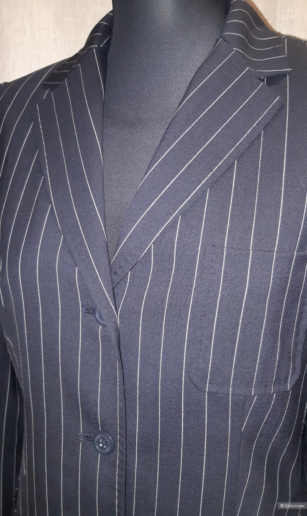 Шерстяной пиджак tommy hilfiger, размер 46