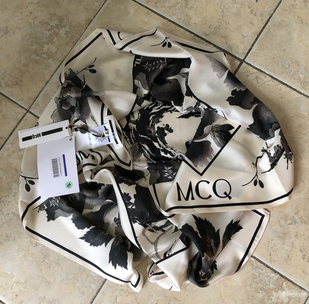 Шелковый платок McQ Alexander McQueen