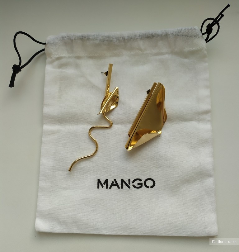 Серьги Mango, one size