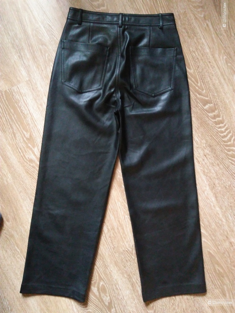 Кожаные брюки Mango 38 размера