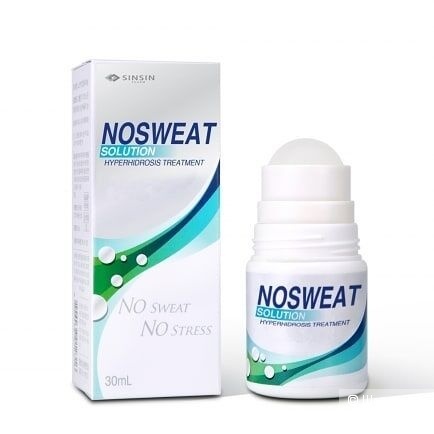 Лечебный Антиперспирант против излишней потливости Desweat No Sweat No Stress 30ml (голубой)