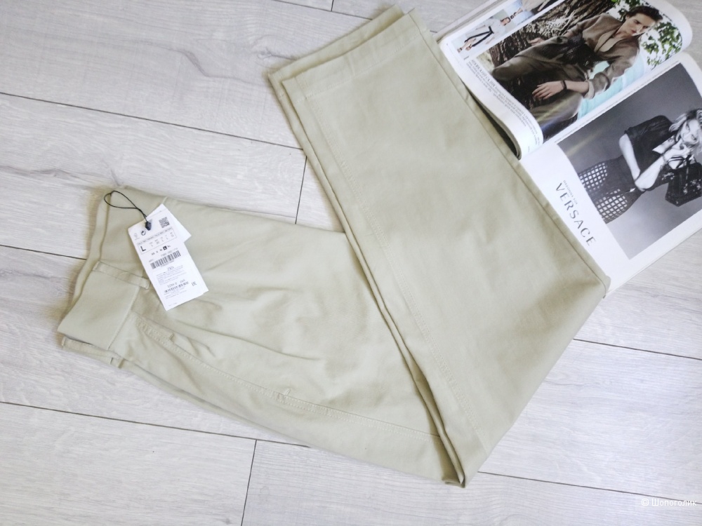 Брюки хлопок и лиоцелл ZARA, размер L