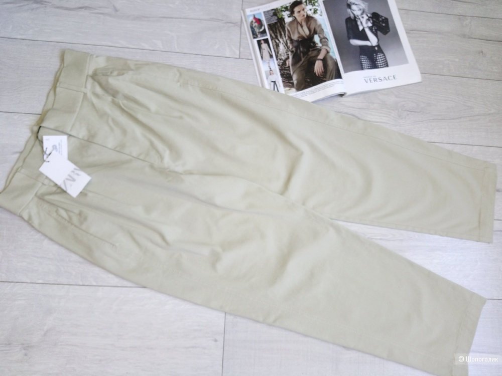 Брюки хлопок и лиоцелл ZARA, размер L