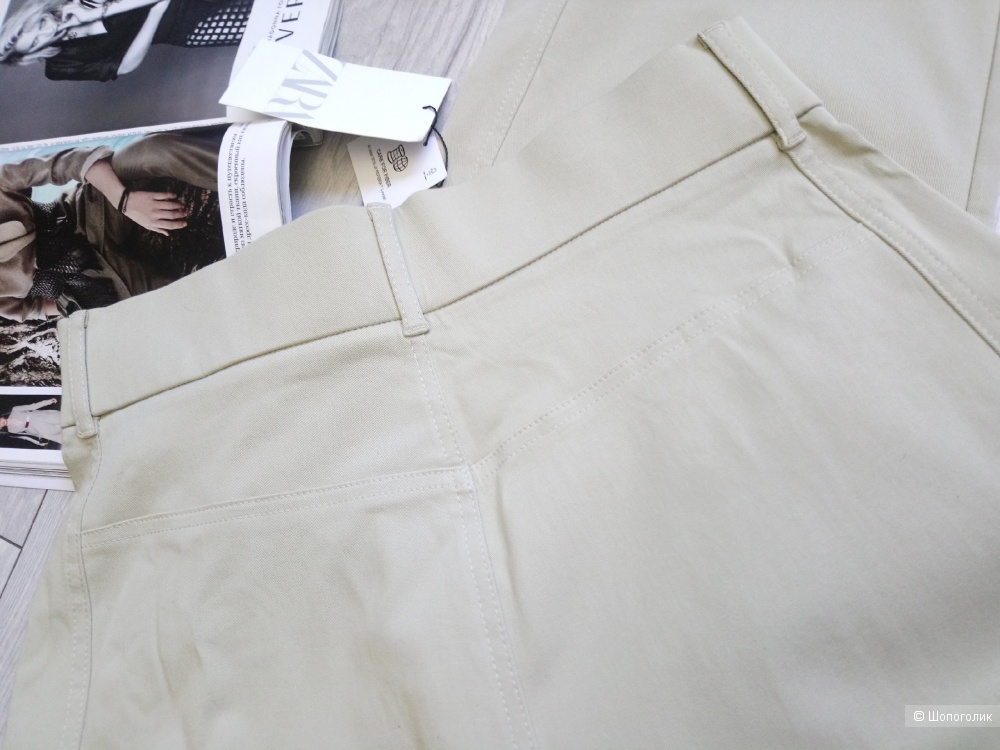 Брюки хлопок и лиоцелл ZARA, размер L