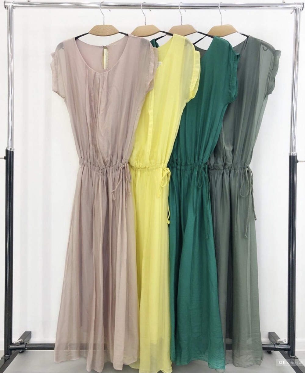 Платье шёлковое Nuvola di seta Italia,42-48