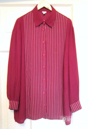 Блуза/ рубашка, Ulla Popken, plus size, 52/60 размер.