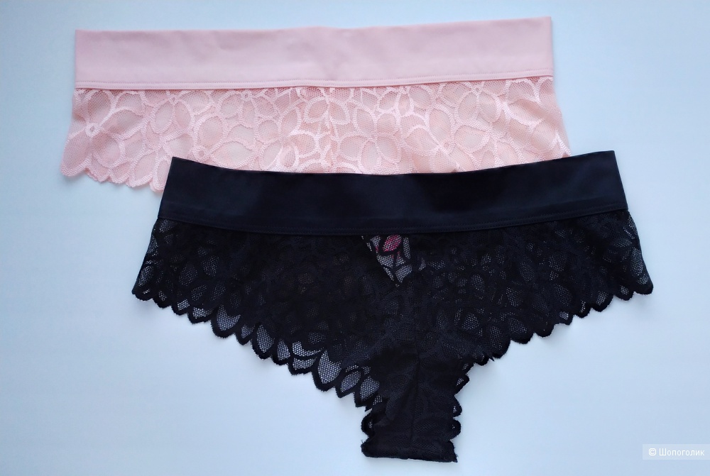 Комплект белья Victoria's Secret, бюстгальтер 36D (80D) и трусики M