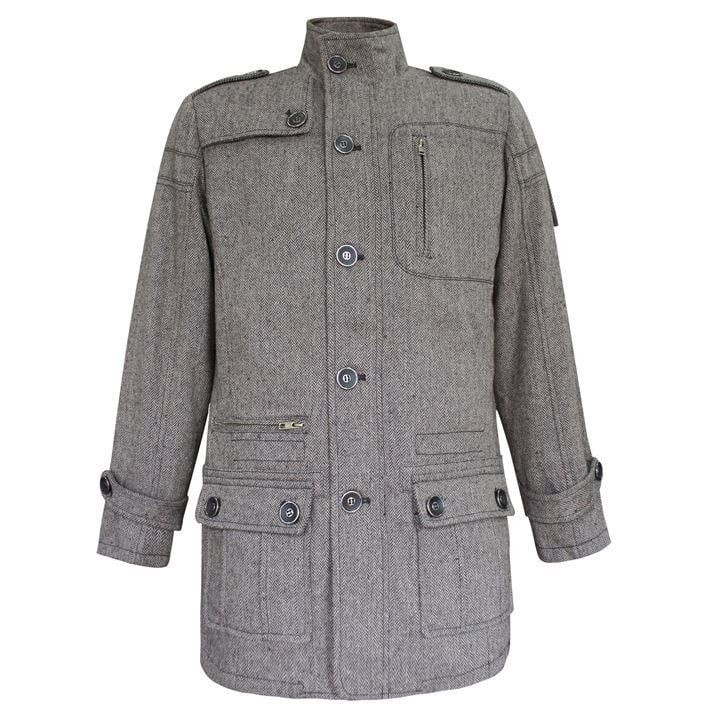 Шерстяное пальто Lee Cooper Мужское размер S ( росс. 46\48)