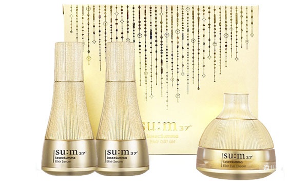 Набор питательных средств для ухода за зрелой кожей SU:M37 Losec Summa Elixir 3 Gift Set