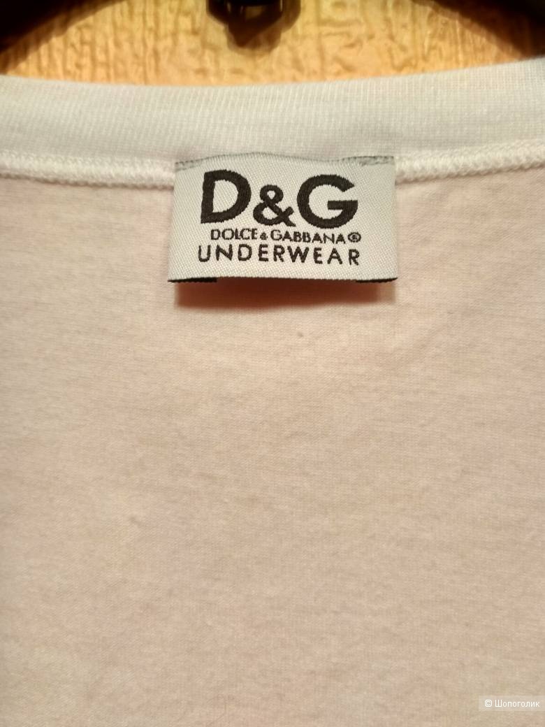 Майка  Dolce&Gabbana underwear , р IT4/EUXL/USA L на наш 48-52