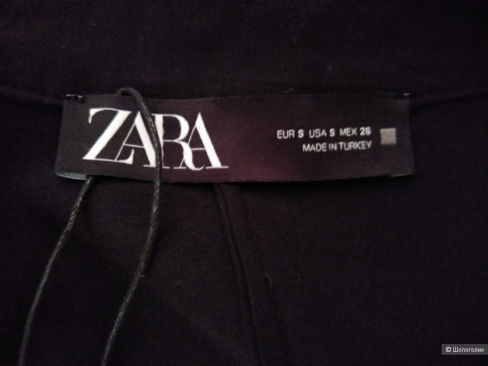 Тренч из струящейся ткани Zara. Размер: S