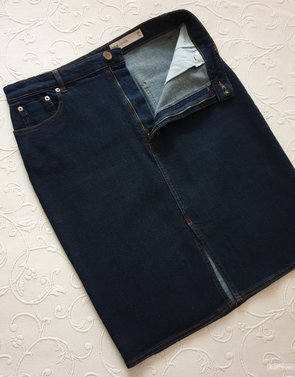 Юбка Asos denim р. 16 UK (48-50 рос.)