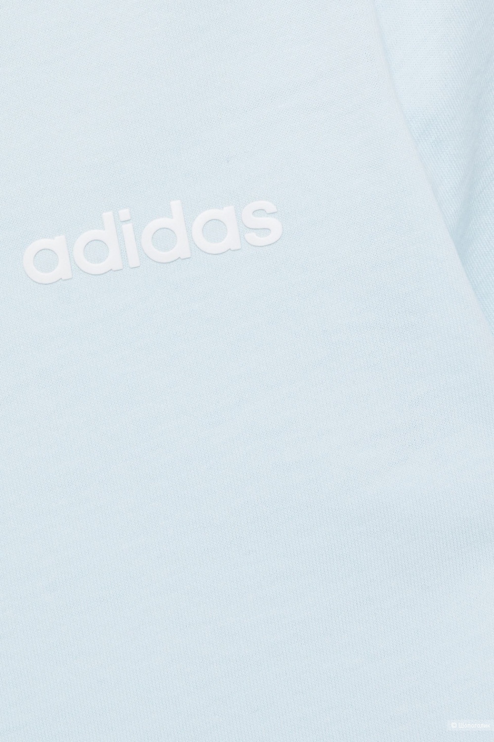 Голубая футболка Adidas, размер L