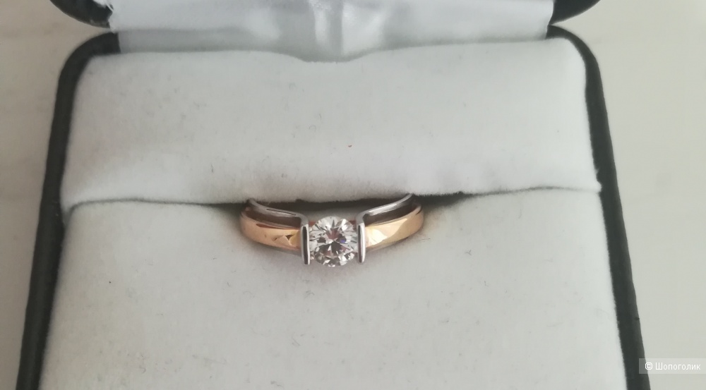 Золотое кольцо 585, размер 17