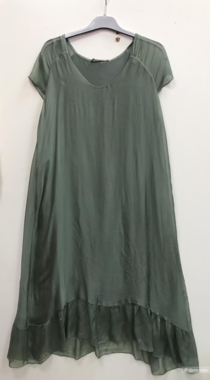 Платье шелковое SILK FARFALLE,42-48
