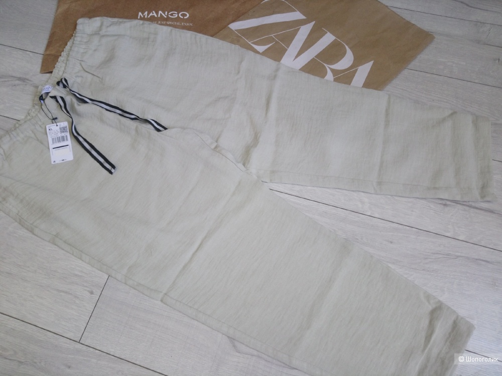 Летние брюки mango, размер росс 52-54